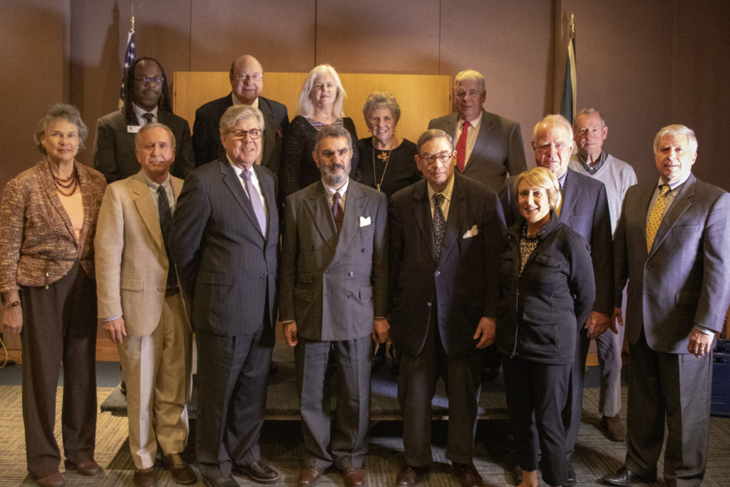 Friends of the University of Delaware Library pose for a picture at the November 7, 2018 annual board of directors meeting.