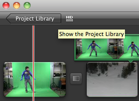 how to do imovie projects on hard drive