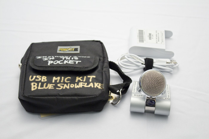 USB mic kit: Blue Snowflake