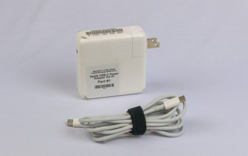 Mac laptop chargers (USB C) Student Multimedia Design Center