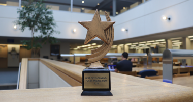 Photograph of trophy
