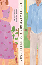 The book cover for The Flatshare by Beth O'Leary