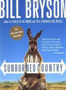 Cover for "In a Sunburned Country"