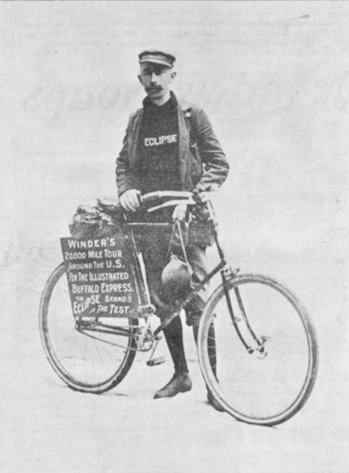 The man. The machine. The look of determination and perseverance.