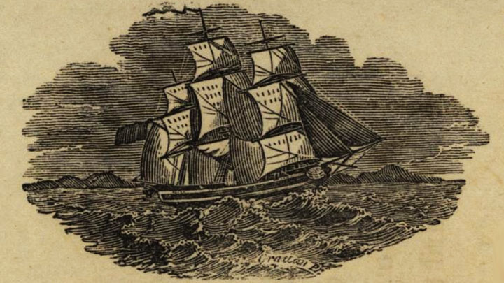 Outward manifest, 1840