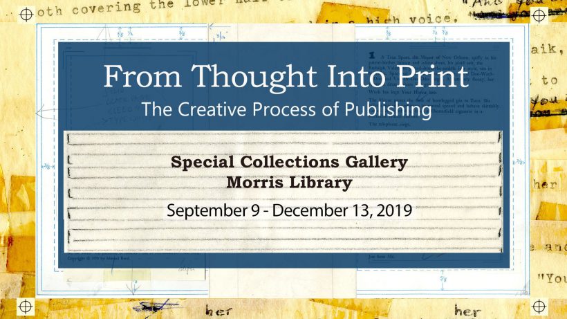 From Thought Into Print: The Creative Process of Publishing From Thought Into Print: The Creative Process of Publishing
