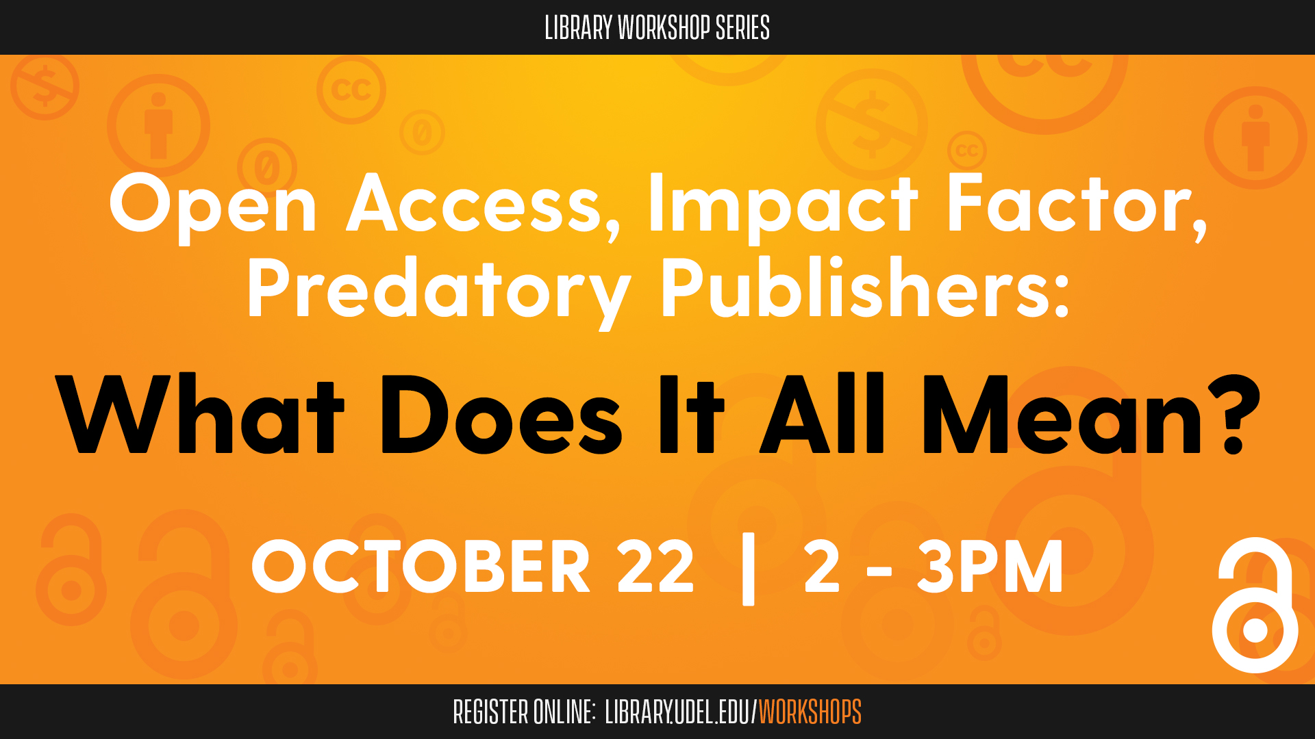 Open Access, Impact Factor, Predatory Publishers: What Does It All Mean?