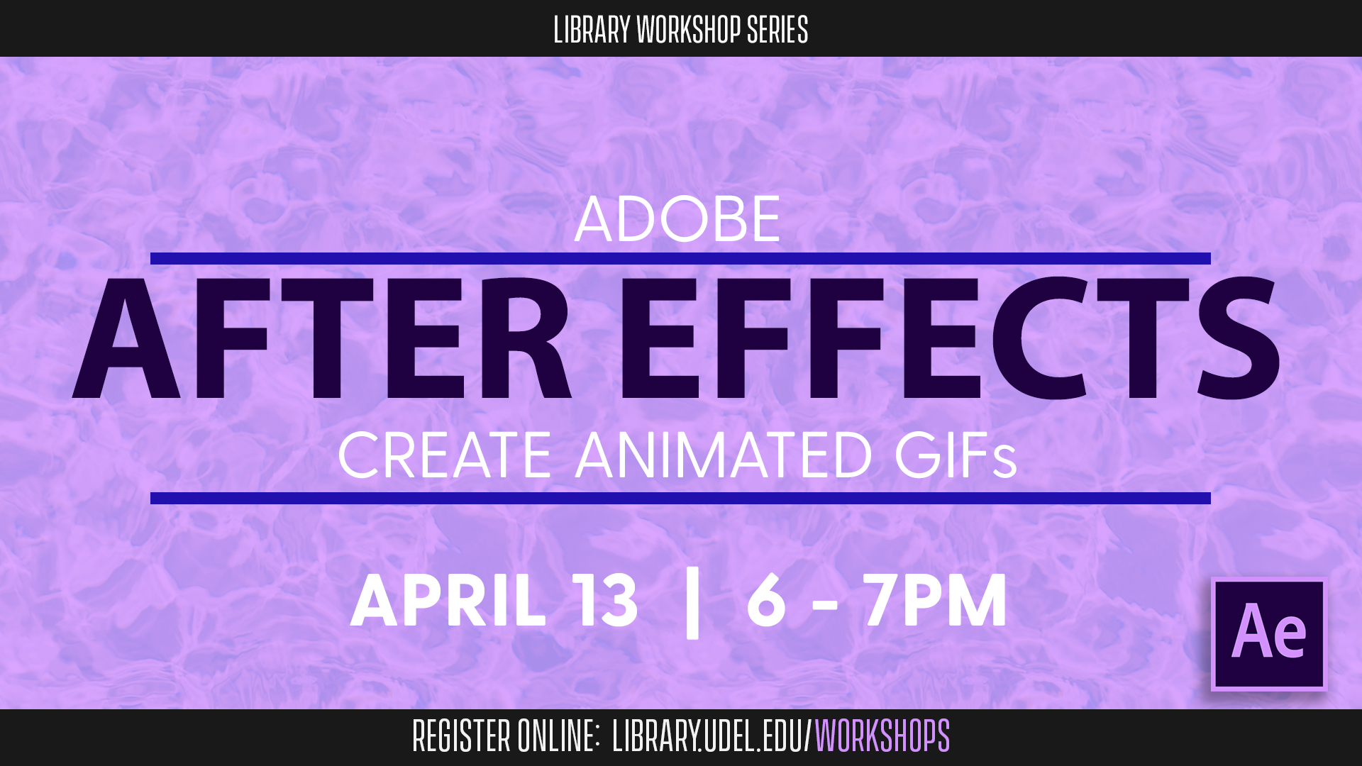 Promotional image for After Effects: Create Animated GIFs