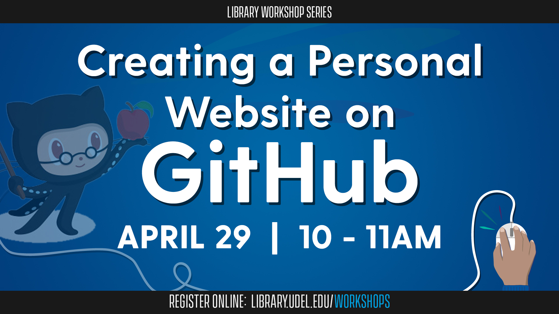 Promotional image for Creating a Personal Website on GitHub