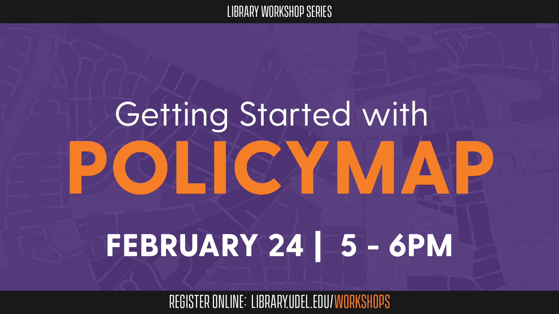 Promotional image for Getting Started with PolicyMap