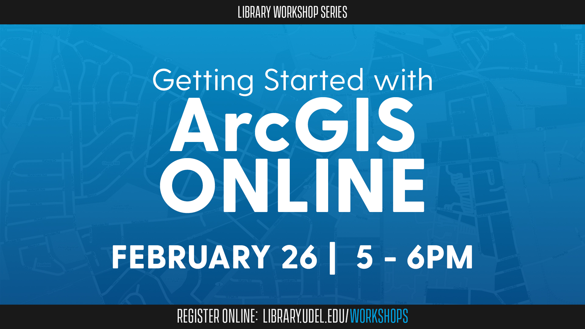 Promotional image for Getting Started with ArcGIS Online