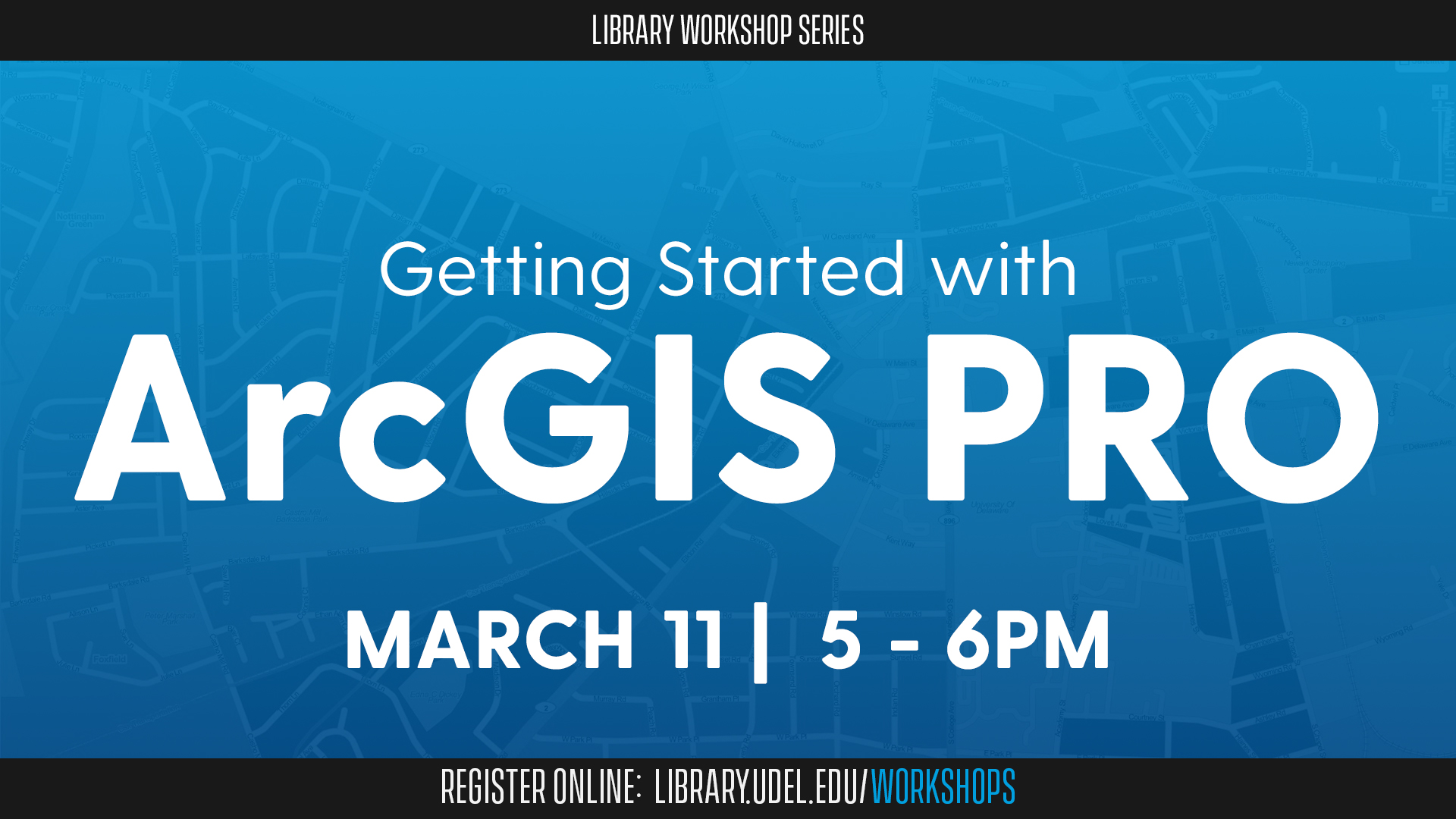 Promotional image for Getting Started with ArcGIS Pro