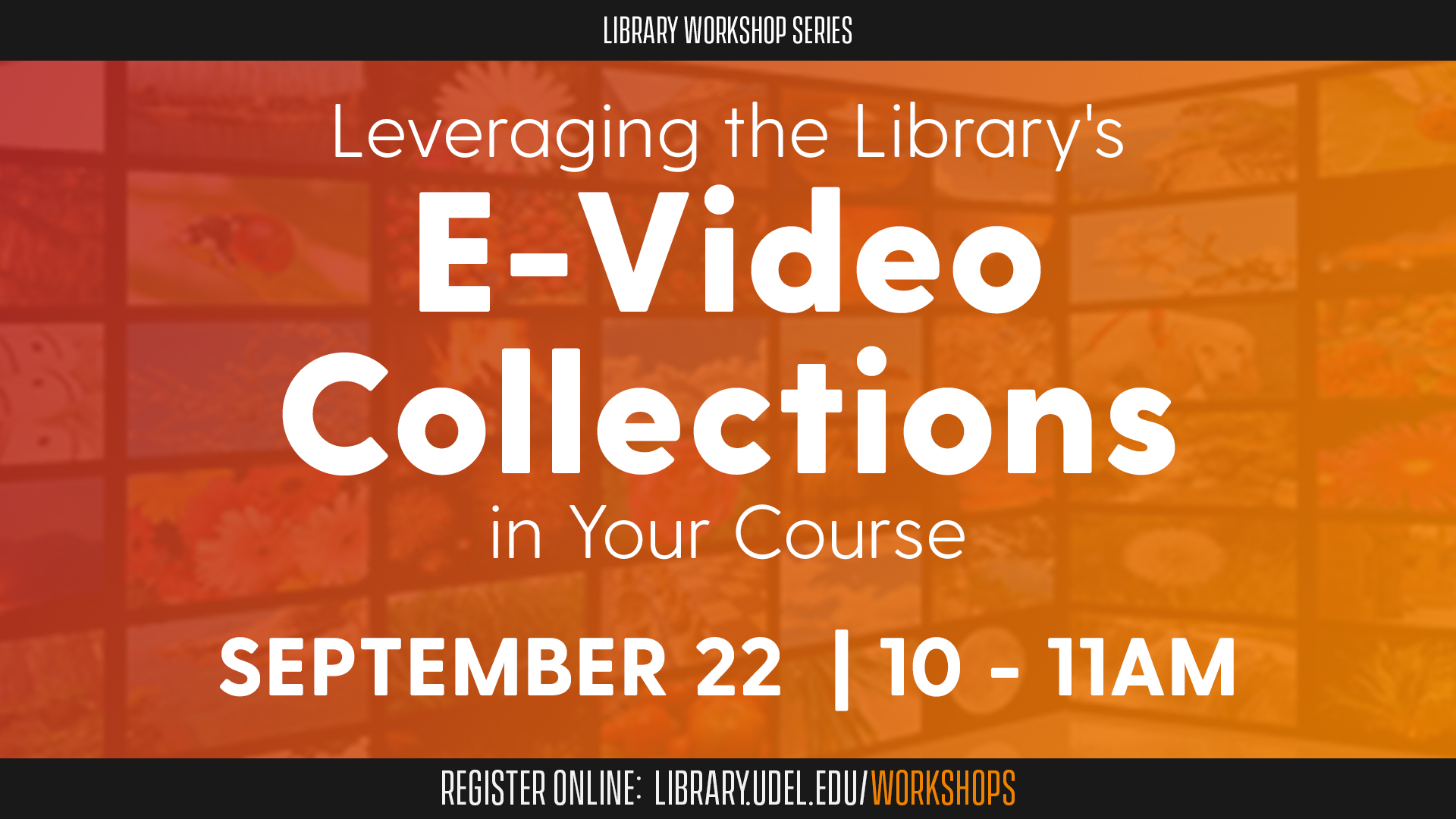 Leveraging the Library's E-video Collections in Your Course