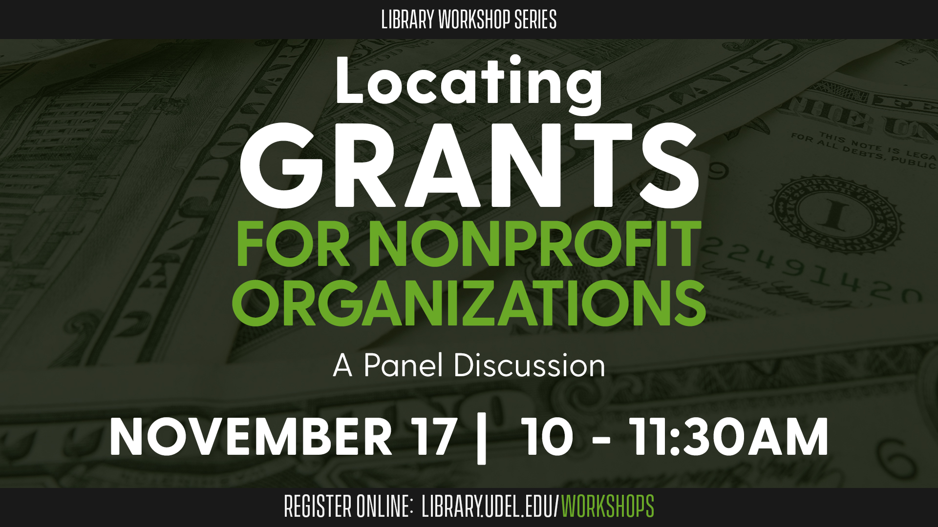 Locating Grants for Nonprofit Organizations: A Panel Discussion