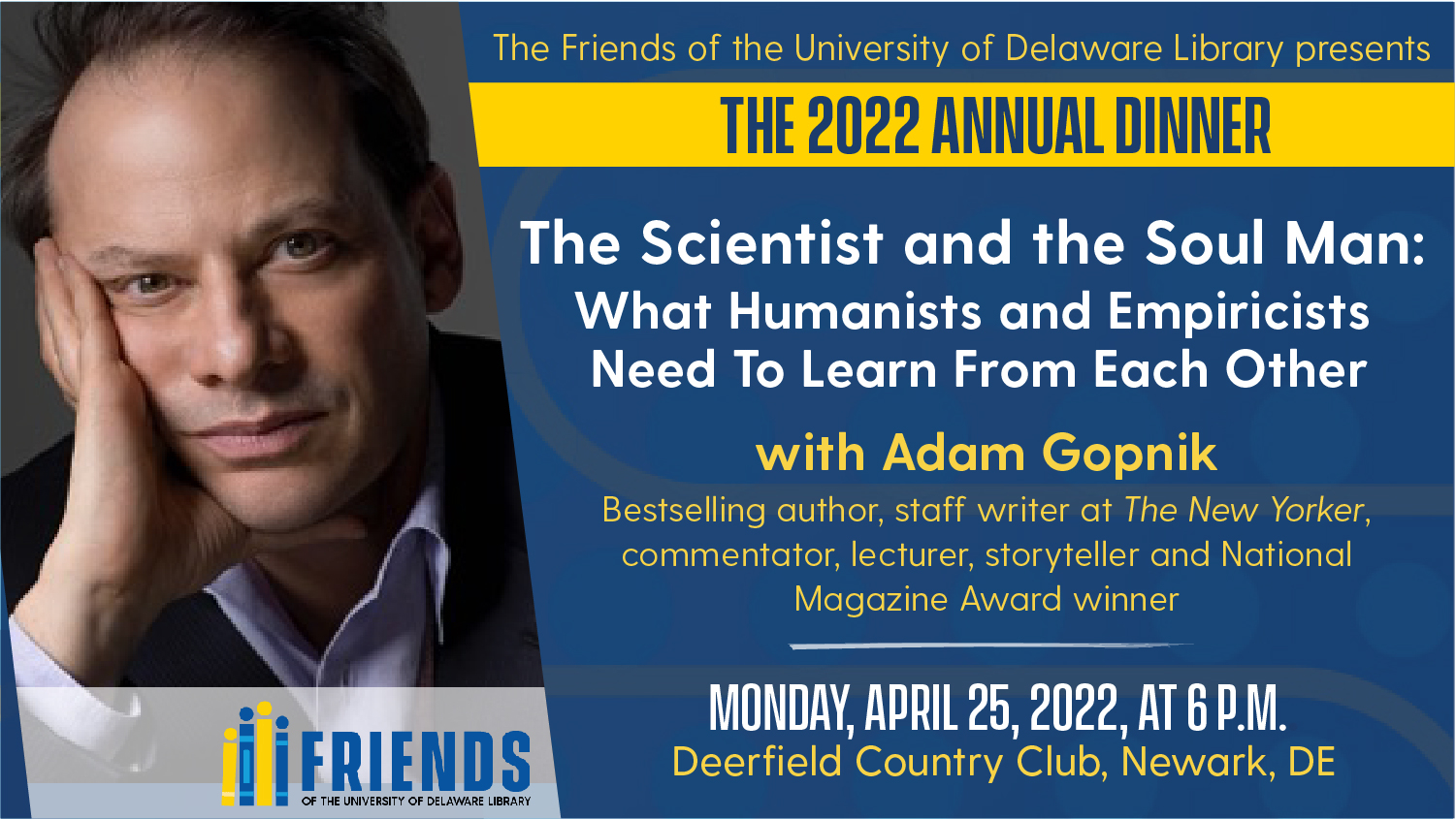 Friends of the University of Delaware Library 2022 Annual Dinner