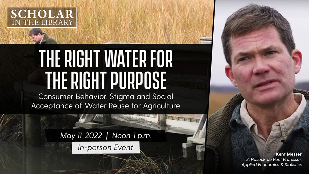 The Right Water for the Right Purpose: Consumer Behavior, Stigma and Social Acceptance of Water Reuse for Agriculture