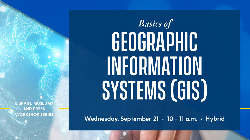Basics of Geographic Information Systems (GIS)