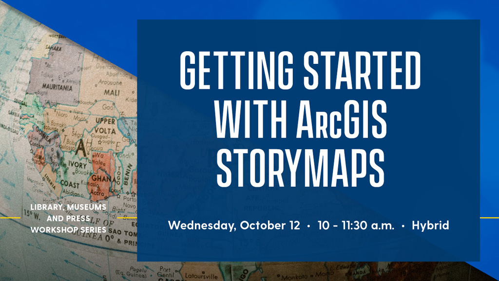 Getting Started with ArcGIS StoryMaps