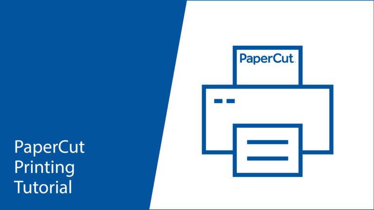 PaperCut Printing Tutorial