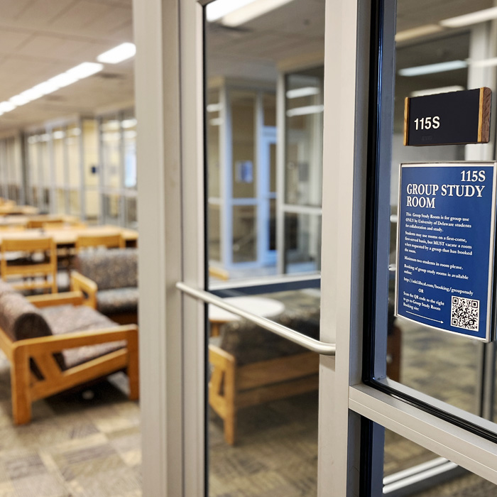 Reserve a Study Room Web page