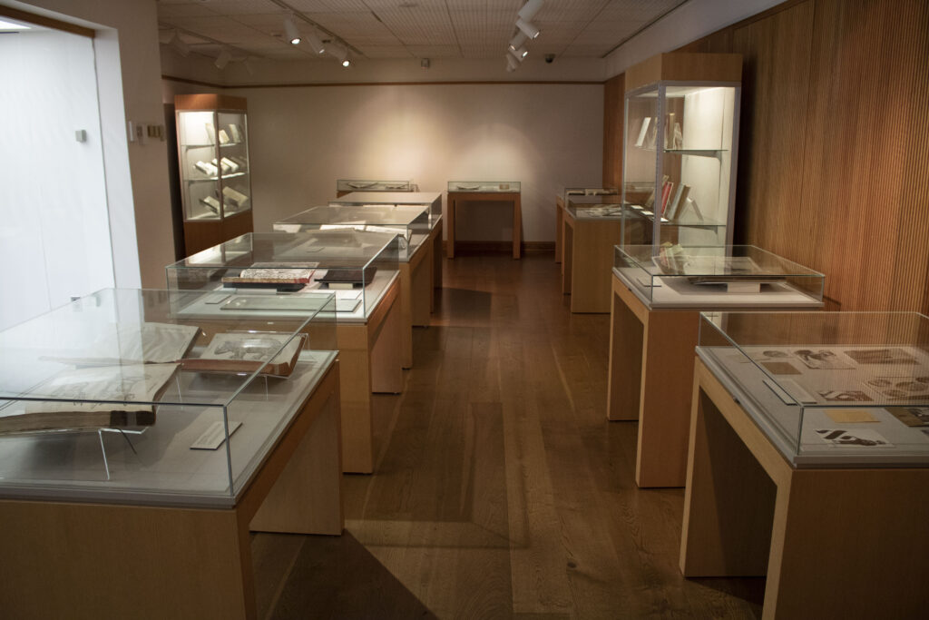 Special Collections Gallery in Morris Library