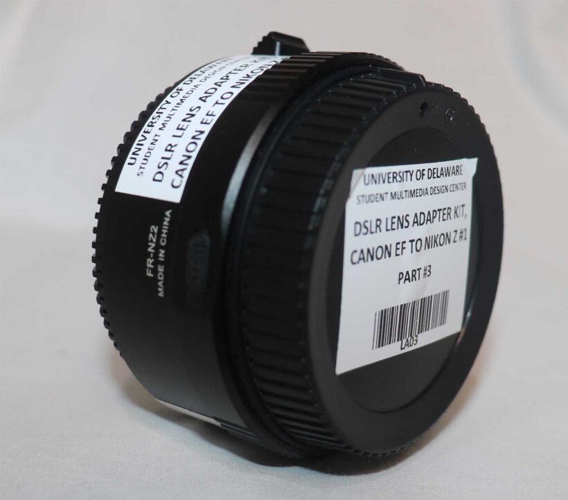 DSLR Lens Adapter Kit, Canon EF to Nikon Z