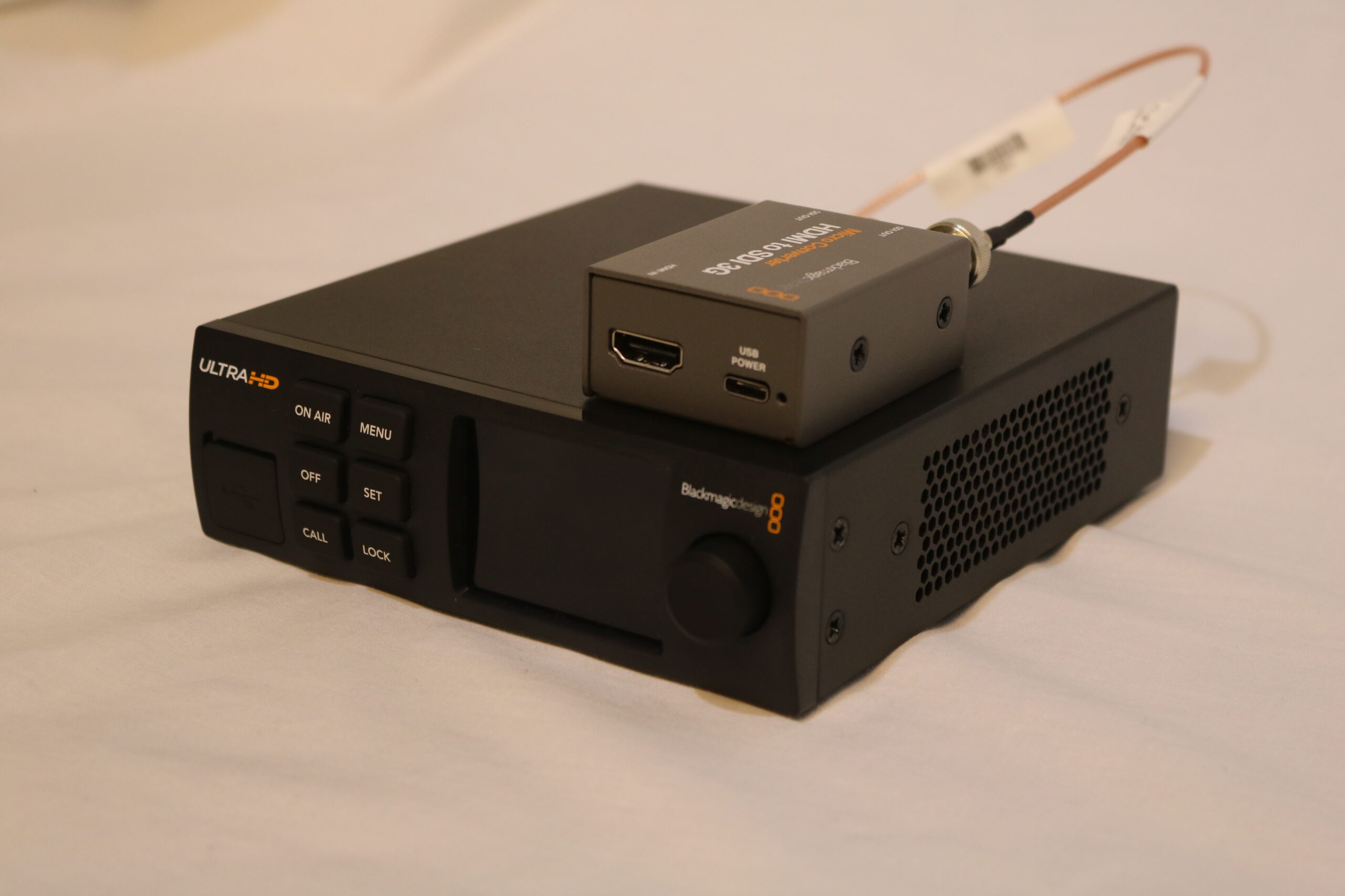 Web Presenter, Blackmagic 4K