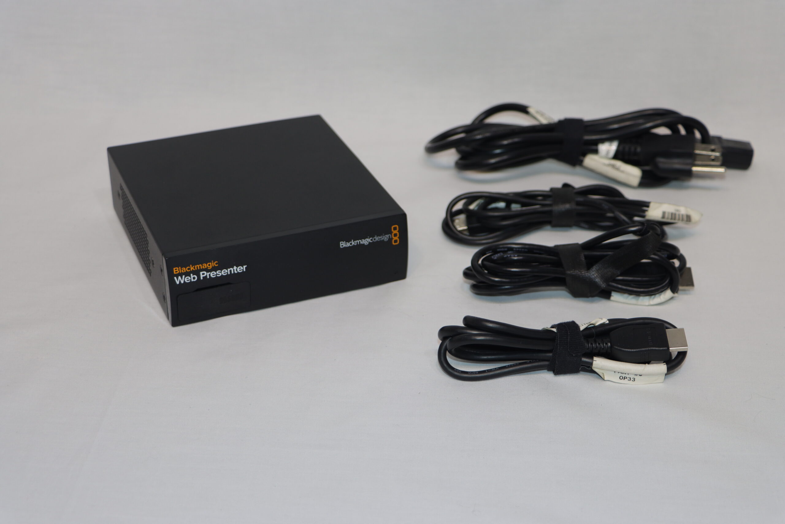 Web Presenter, Blackmagic